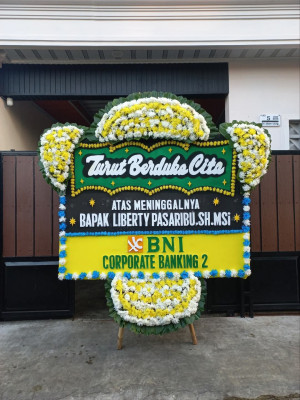 Papan Bunga Duka di Alam Jaya