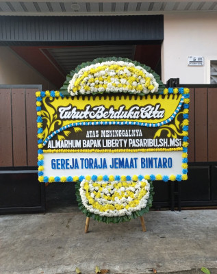 Papan Bunga Duka di Alam Jaya