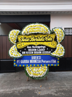 Papan Bunga Duka di Alam Jaya